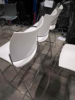 6 Gispen Casala Curvy Barkrukken - Nette Staat, Ophalen, Met voetsteun, 60 tot 90 cm, Metaal