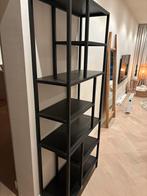 Zwarte metalen boekenkast, Ophalen, Gebruikt