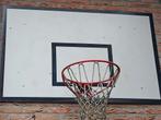 Basketbal bord met ring en net, Ophalen of Verzenden, Gebruikt, Ring, Bord of Paal