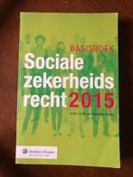 Sociale zekerheidsrecht 2015, Ophalen of Verzenden, Zo goed als nieuw