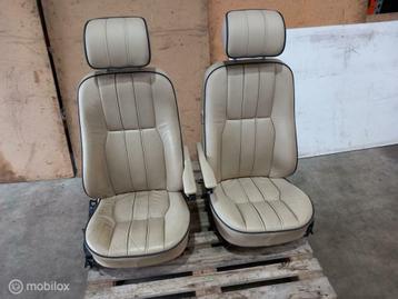 Zetels Land Range Rover L322 Vogue Stoelen Beige Creme Leer beschikbaar voor biedingen