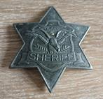Metalen ster Texas sheriff speld ideal DBGM western cowboy, Ophalen of Verzenden, Ideal, Accessoires