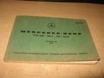 Catalog Mercedes-Benz type 200-200 D-220-220 D, Auto diversen, Handleidingen en Instructieboekjes, Ophalen of Verzenden