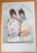 VAN HOUTEN CACAO  - OUDE PLAAT, Ophalen of Verzenden, Gebruikt, Reclamebord