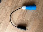 Cee Verlengkabel met stekker, Caravans en Kamperen, Ophalen, Nieuw