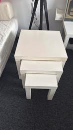 Ikea bijzettafels 3 stuks, Huis en Inrichting, Slaapkamer | Nachtkastjes, Ophalen of Verzenden, Zo goed als nieuw, Minder dan 45 cm