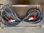 Rubberen krachtstroom verlengkabel 15 meter 32Amp, Mennekes.nl, Ophalen of Verzenden, Zo goed als nieuw, Strauslaan 124