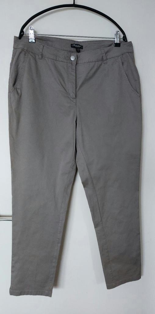 Brandtex, ecru broek, maat 46 - nieuw, Kleding | Dames, Broeken en Pantalons, Nieuw, Maat 46/48 (XL) of groter, Beige, Lang, Ophalen of Verzenden