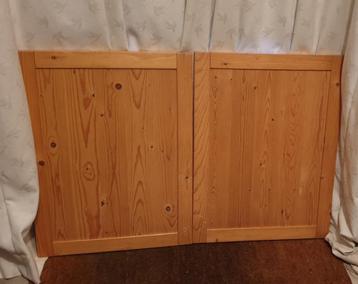 Lundia paneeldeurtjes duo 64,8x 49,1 regulier gelakt in zeer beschikbaar voor biedingen