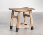 krukjes met zwarte poten 2 stuks hout, Ophalen, Gebruikt, Hout