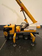 Bruder Scania Vrachtwagen met Liebherr Hijskraan, Ophalen, Zo goed als nieuw, Jongen of Meisje