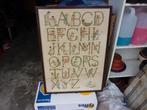 ABC schilderij, Huis en Inrichting, Ophalen, Minder dan 50 cm, Gebruikt, Schilderij
