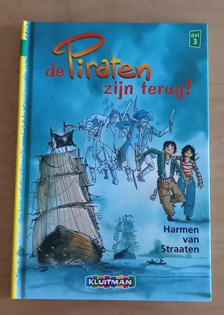 Harmen van Straaten  De piraten zijn terug! Hardcover Kinder, Boeken, Kinderboeken | Jeugd | onder 10 jaar, Zo goed als nieuw