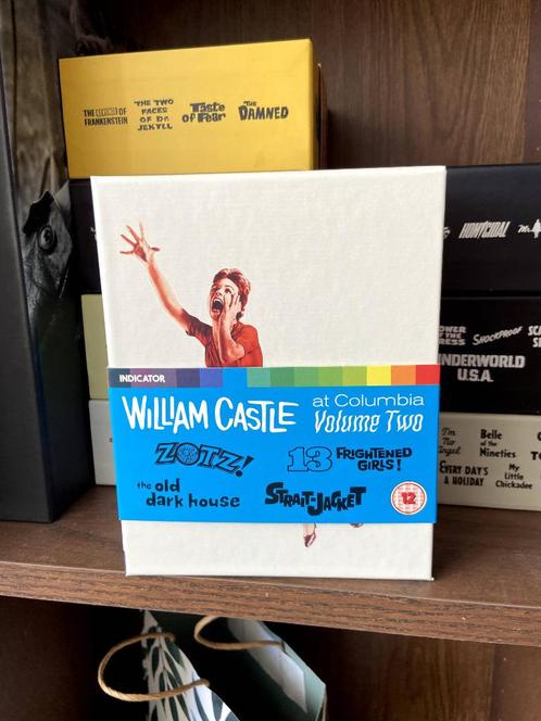 WILLIAM CASTLE AT COLUMBIA Vol. two 2 bluray (OOP) Limited E, Cd's en Dvd's, Blu-ray, Zo goed als nieuw, Horror, Ophalen of Verzenden