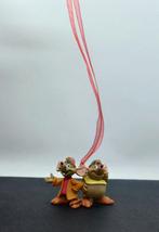 Disney Guus & Jacques kerst ornament hanger kerstbal, Verzamelen, Disney, Ophalen of Verzenden, Assepoester of Belle, Nieuw