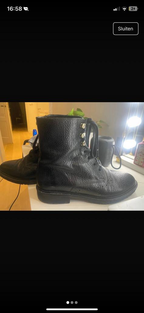 Fred de la Bretoniere booties maat 38, Ophalen of Verzenden, Zo goed als nieuw