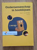 Peter van der Meer - Ondernemerschap in hoofdlijnen, Boeken, Studieboeken en Cursussen, Ophalen of Verzenden, Gelezen, Peter van der Meer