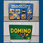 Vintage memory Ravensburger en Domino Jumbo spel, Ophalen of Verzenden, Gebruikt