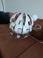 IKEA PS 2014 hanglamp groot 52cm wit/zilver, Ophalen, Kunststof, 50 tot 75 cm, Zo goed als nieuw