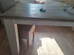 Steigerhouten eettafel 2.05 bij 1 meter, Ophalen of Verzenden, Rechthoekig, 200 cm of meer, 100 tot 150 cm