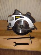 Kinzo hand cirkelzaag compleet met toebehoren in goede staat, Doe-het-zelf en Verbouw, Gereedschap | Zaagmachines, Ophalen, Cirkelzaag
