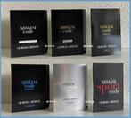 ArmaniCode set 6 parfum samples proefjes testers monsters, Sieraden, Tassen en Uiterlijk, Uiterlijk | Parfum, Verzenden, Nieuw