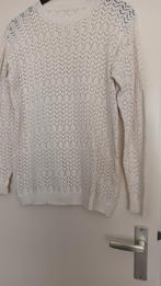 Hand gebreid  mooie katoene trui, Ophalen of Verzenden, Zo goed als nieuw, Maat 42/44 (L)