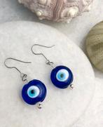 Evil eye oorbellen, Ophalen of Verzenden, Zo goed als nieuw, Overige materialen