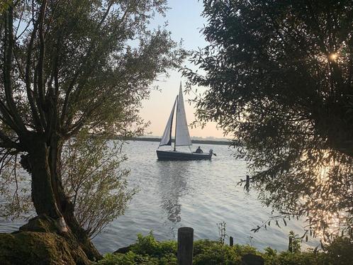 Polyvalk, Watersport en Boten, Open zeilboten, Gebruikt, Polyvalk, 6 meter of meer, Polyester, Buitenboordmotor, Benzine, Ophalen
