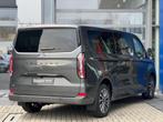 Ford Transit Custom PHEV 233PK L2 Titanium X | Dubbel Cabine, Auto's, Bestelauto's, Gebruikt, Zwart, 4 cilinders, Bedrijf