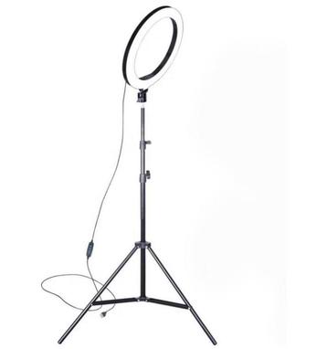 Grundig ringlight- tot 195cm verstelbaar- 3 kleuren