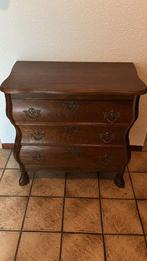 Antiek buikkastje, 50 tot 100 cm, Zo goed als nieuw, 3 of 4 laden, Minder dan 100 cm