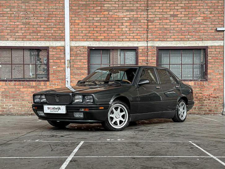 Maserati 424 245pk 1990, SJ-ZH-13, Auto's, Maserati, Bedrijf, Overige modellen, Overige brandstoffen, Sedan, Handgeschakeld, Geïmporteerd