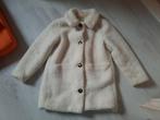 Warm jas  winterjas creme maat 152 zara kids, Ophalen of Verzenden, Zo goed als nieuw, Meisje, Jas