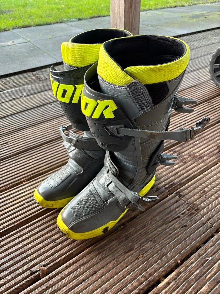 Thor Radial Motorcross Laarzen Maat 45.5, Motoren, Kleding | Motorkleding, Laarzen, Heren, Nieuw zonder kaartje, Ophalen of Verzenden