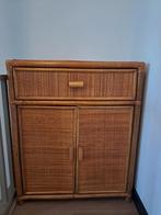 Bamboe kastje retro vintage, Ophalen, Gebruikt, 50 tot 100 cm, Minder dan 100 cm