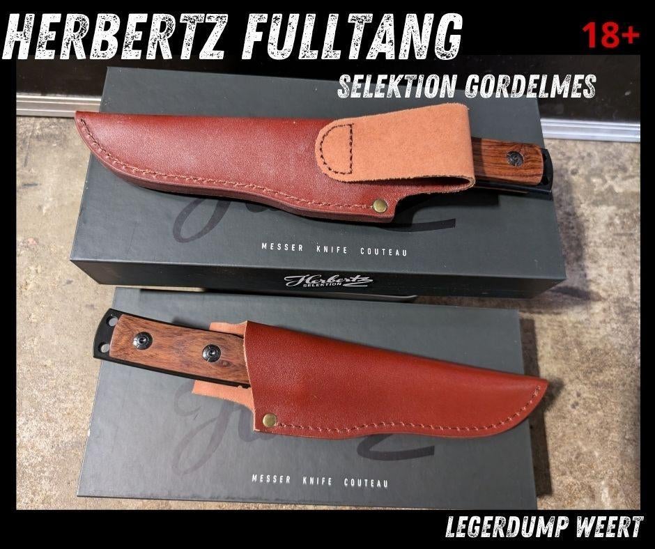 Herbertz Selektion Mes - Full Tang - 440C Staal & Cocobolo, Ophalen of Verzenden, Nieuw