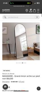 Maisons du monde spiegel, Ophalen of Verzenden, Zo goed als nieuw, Rechthoekig, Minder dan 100 cm