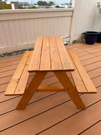 Pickniktafel voor kinderen ZGAN, Tuin en Terras, Picknicktafels, Ophalen, Zo goed als nieuw, Rechthoekig