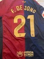 Barcelona voetbal shirt gesigneerd door frenkie de jong, Verzamelen, Ophalen of Verzenden, Zo goed als nieuw, Buitenlandse clubs