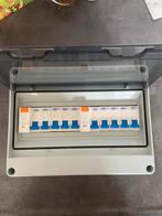 Nieuwe groepenkast - meterkast - 8 groepen - 1 fase compleet, Ophalen of Verzenden, Nieuw