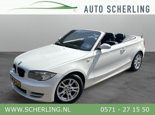 Bmw 1-serie Cabrio 118i Automaat Leder, Sportstoelen, NL-aut, Auto's, BMW, Bedrijf, 1-Serie, ABS, Airbags, Airconditioning, Boordcomputer