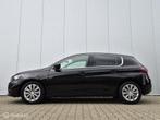 PEUGEOT 308 1.2 PURETECH PREMIUM AUTOMAAT/PANO/CAMERA/HALF L, Gebruikt, Euro 6, 1199 cc, Zwart