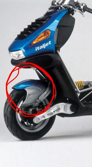Italjet Dragster/Formula original brake air scoop beschikbaar voor biedingen