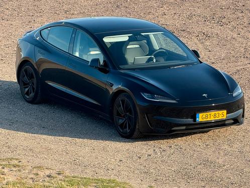 Tesla Model 3 Performance AWD 627pk 2024 Zwart, Auto's, Tesla, Particulier, Model 3, 360° camera, 4x4, ABS, Achteruitrijcamera