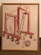 Escher-achtige tekening van Joh. Kreijl, Ophalen of Verzenden