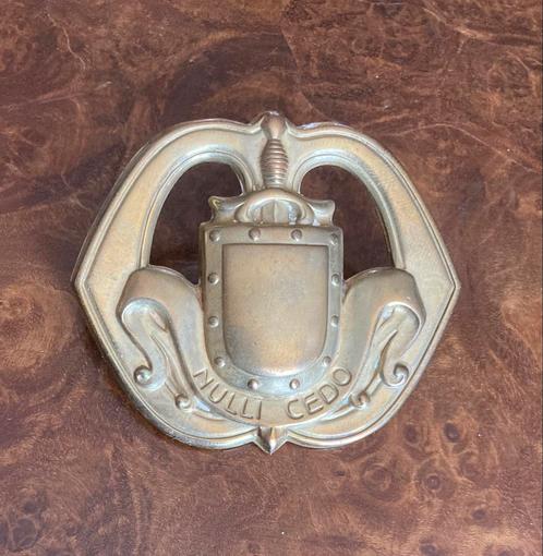 Oud batetembleem Regiment Infanterie RI (oogjes direct), Verzamelen, Militaria | Algemeen, Landmacht, Embleem of Badge, Nederland