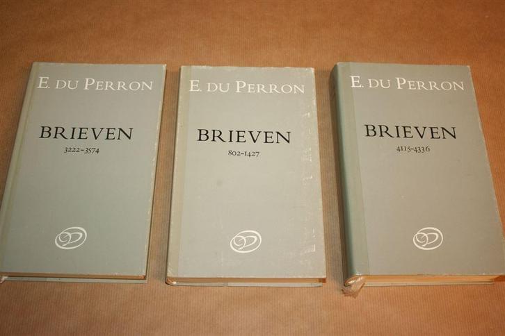 E. du Perron - Brieven - 3 delen, Boeken, Literatuur, Zo goed als nieuw, Ophalen of Verzenden