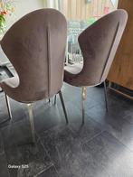 Eetkamer stoelen, Huis en Inrichting, Stoelen, Ophalen, Gebruikt, Twee, Stainless steel