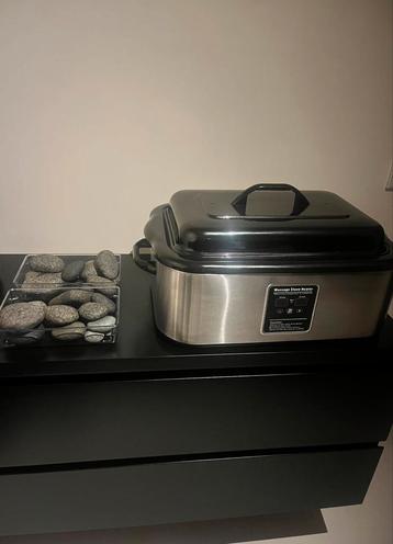 Hotstonepan icl complete set basalt stenen beschikbaar voor biedingen